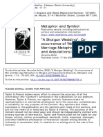 Metaphor and Symbol: To Cite This Article: Veronika Koller (2002) "A Shotgun Wedding": Co-Occurrence of