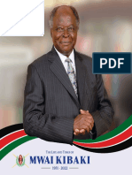 Funeral Programme - HE President Emilio Mwai Kibaki