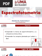 Clase 4. Espectrofotometría