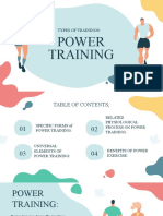 Power Training: Types of Trainings