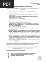 Recomendaciones para Infeccion de Vias Urinarias