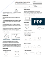 Nomenclatura de Los Hidrocarburos Ciclicos: Cicloalquenos