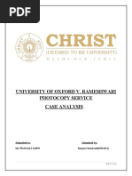 Case Analysis - University of Oxford v. Rameshwari Photocopy Service