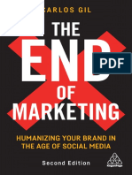 Carlos Gil - The End of Marketing Humanizing Your Brand in The Age of Social Media (2022)