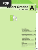 Insert Grades: A1 To A37