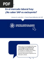 BROCHURE Cursos Especializados de SAP