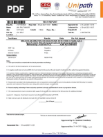 Test Report: Orf 1ab Negative N Gene Negative Internal Control Pass 2019-Ncov Negative