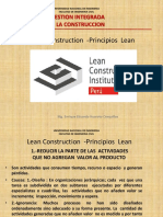 Clase 4c-Lean - y Pricipios Del Lean Construction