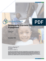 Strategies For Equitable Family Engagement: December 2018