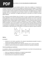 Guía 8. Síntesis de Los Isómeros Cis y Trans-Diacuodioxalatocromato (III) de Potasio