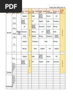 Master Tome Table