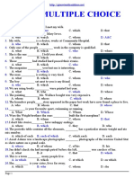 Ngan Hang Bai Tap Relative Clauses