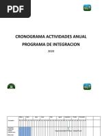 Cronograma Proyecto 2020