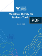 ODE Menstrual Dignity For Students Toolkit