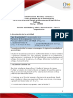 Guía de Actividades y Rúbrica de Evaluación - Unidad 3 - Fase 3 - Comprobación