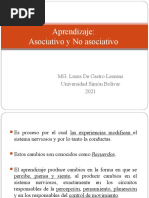 Aprendizaje Asociativo y No Asociativo