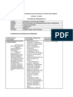 SESIÓN DE APRENDIZAJE DCO 1 - 04 de Mayo