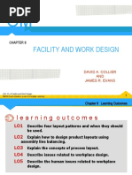 Facility and Work Design: David A. Collier AND James R. Evans