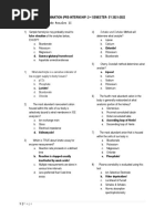 CC Compre Exam (Pre Internship)