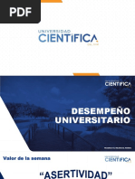 Desempeño Universitario.