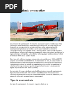 Mantenimiento Aeronautico