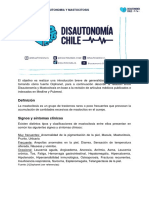 Relacion Entre Disautonomía y Mastocitosis