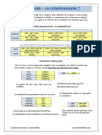 Fiche Le Comparatif Et Le Superlatif Def1