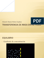 Transferencia de Masa Entre Fases