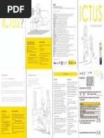 FEDACE - Ictus (Folleto)