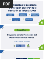 Presentación Desarrollo - Generación Explora 2021