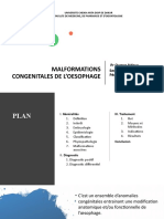 Malformations Congenitales de L'oesophage (1) 1 2