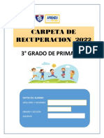 Carpeta 3° Grado