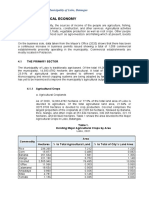 ECONOMIC SECTOR. Chapter IV. Local Economy