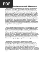 Kaligirang Pangkasaysayan NG El Filibusterismo