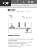 A2 Physics Practicals 56873406 Practical 5 Rate of Change of Momentum Using A Trolley