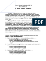 Latihan Bahasa Indonesia KD 3.2 Tema 6 Kelas 3 SD Masjid Syuhada Yogyakarta - . - . - .