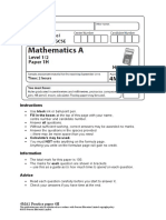 IGCSE (9-1) Maths - Practice Paper 4H