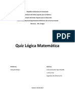 Quiz - Logica Matematica 