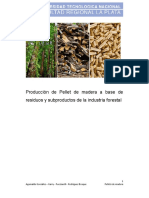 Producción de Pellet de Madera A Base de Residuos y Subproductos de La Industria Forestal