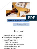 Selling & Negotiation Skills: Sampurna Mehta