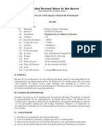 SILABO Fundamentos de Auditoria Tributaria 2021 II