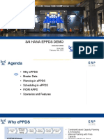 S/4 Hana Eppds Demo: Manufacturing