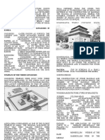 Korean and Thailand Architecture Notes