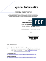 ICT4D Impact Assesment Framework