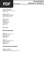 Jeppview For Windows: General Information General Information