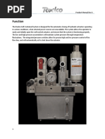 Ruelco Self Contained Product Manual Rev 4