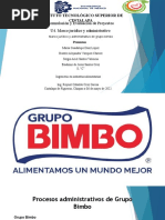 Marco Jurídico y Administrativo de Grupo Bimbo