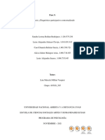 Fase 3 - Hipotesis y Diagnostico Participativo - Grupo - 365