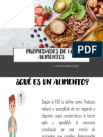 9.propiedades de Los Alimentos