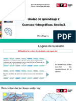 Sesión 3. Cuencas Hidrográficas.